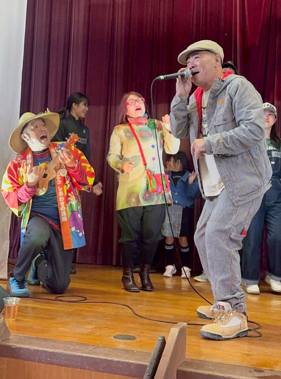 レゲエ・シンガーMOOMINのスペシャルステージ